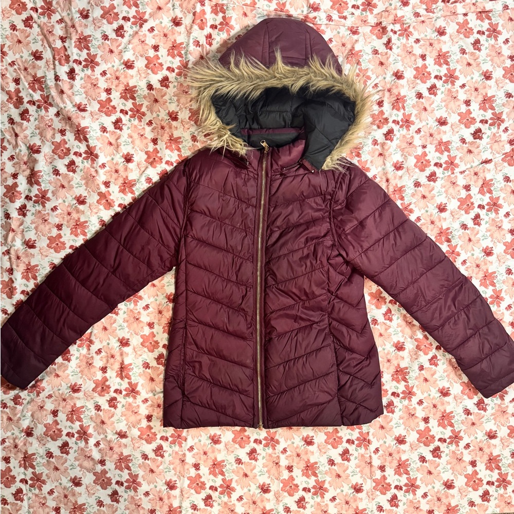 FUR PUFFER JACKET